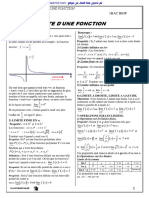 Les Limites D Une Fonction Resume de Cours 1