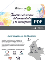 Servicios Bibliotecarios