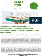 Pedagogia y Educacion