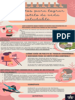 Infografia Hábitos para Lograr Un Estilo de Vida Saludable