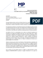 Desestimación Abogados Defensores