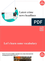 Latest crime news headlines