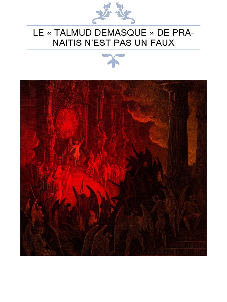 Le Talmud démasqué par Prainatis | PDF | Talmud | Judaïsme