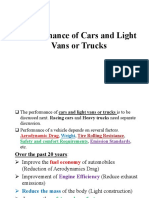 Performance of Cars and Light Vans or Trucks