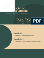 Reprodução - Composição Ideal Do Rebanho Leiteiro