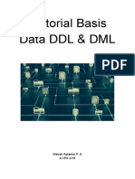 Steven Aptarino Pratama Siringoringo 2122095 - Tutorial Basis Data DDL & DML
