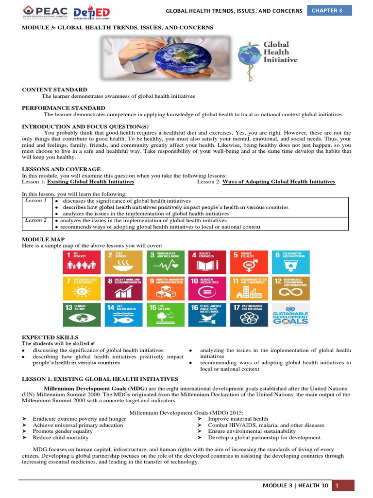 Q3 Health 10 Module | PDF | Social Science | Self-Improvement