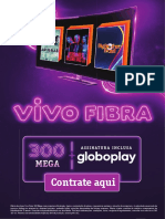 Indicação Fibra - 300MB + Globoplay - Sem Preço