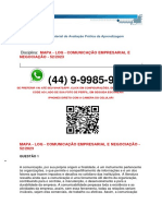 MAPA - LOG - COMUNICAÇÃO EMPRESARIAL E NEGOCIAÇÃO - 52/2023  QUESTÃO 1 •	 A comunicação, por sua própria origem e finalidade, é um instrumento pertencente às organizações, o que permite o compartilhamento de informações e é um dos fatores que trazem impactos e desafios no cotidiano das instituições. A literatura ressalta ainda que a comunicação é uma ferramenta útil dentro da organização, contribuindo para o controle, a manutenção, o desenvolvimento e para a durabilidade da empresa. A comunicabilidade perpassa toda a existência e as atividades da empresa, assim, sem essa ferramenta, todas as relações seriam inviáveis, sejam elas comerciais, de trabalho ou afetivas. Assim, a comunicação empresarial amplia a sua visão e deixa de ser um simples conjunto de atividades, desenvolvidas de maneira fragmentada, para constituir-se em um processo integrado que orienta o relacionamento da empresa ou entidade com todos os seus públicos de interesse.   A partir dos textos apresentados como material 