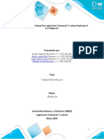 Unidad 1 Paso 2 TRABAJO COLABORATIVO CREACION DE SOCIEDAD FARMEDICA