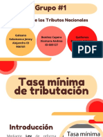 Tasa Mínima de Tributación