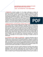 El Eximente de Responsabilidad Por Subsanación Voluntaria en La Ley Del Procedimiento Administrativo General Del Perú