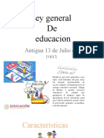 Ley General de Educacion 2