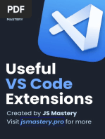 VSCode Extensions