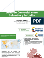 Aprovechamiento Del Acuerdo Comercial Entre Colombia y La Union Europea Mariana Sarasti