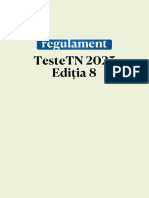 Regulament TesteTN 2023