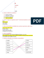 EVALUACIÓN DE LENGUAJE 6to