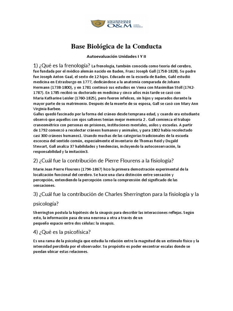 Base de La Conducta | PDF | Sicología | Science