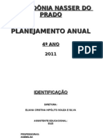 Plano de Ensino 4 Anos Manhã