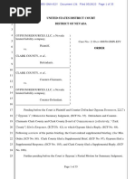 Gypsum Resources v. Clark County