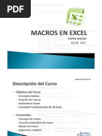 Download Macros VBA en Excel 2003 y 2007 by chamber SN6494774 doc pdf