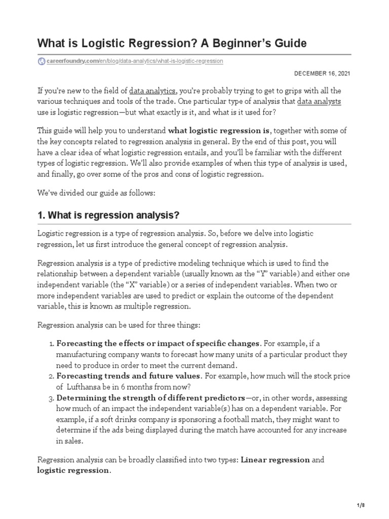 careerfoundry2021-whatis-logisticregression-beginnersguide-pdf