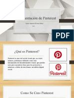 Presentación de Pinterest