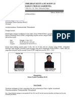 Surat Undangan Pemilihan Ketua - RT.001 Rw.022