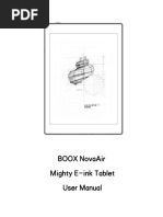 BOOX NovaAir User Manual (2021126)