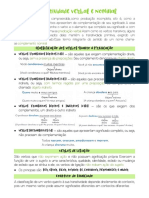 Transitividade Verbal e Nominal