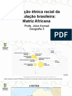 Formação étnica racial da população brasileira_ Matriz Africana