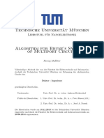 Technische Universit at M Unchen: Lehrstuhl F Ur Nanoelektronik