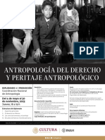 Programa - Diplomado - Antropología Del Derecho y Peritaje 1