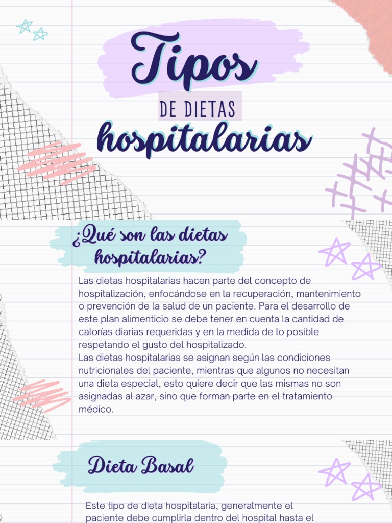 Dietas Hospitalarias Pdf Dieta Alimentos