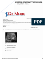 Evaluación Diagnóstica - Cirugía Pediátrica - Anestesiología - Plástica