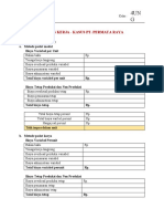 KERTAS KERJA PERTEMUAN 3 - CVP Tunggal