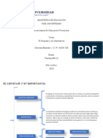 El Lenguaje y Su Importancia