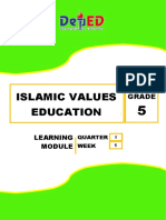 Module in Islamic Values Ed. Grade 5 Week 1