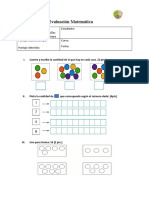 Evaluación Matematica