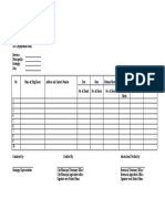 ASF Depopulation Form