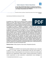 A Prática Esportiva Nas Aulas de Educação Física No Contexto Do Ensino A