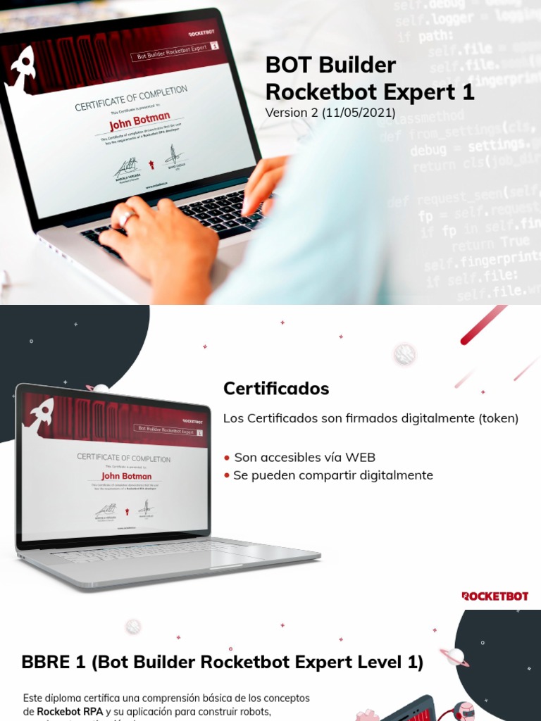 Rocketbot Manual BBRE1 | PDF