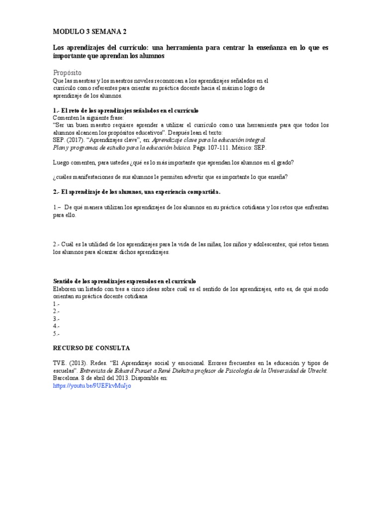 Modulo 3 Semana 2 Pdf