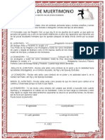 Acta de Matrominio 1 PDF