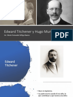 Edward Titchener y Hugo Munsterberg