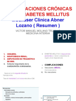 Complicaciones de La Diabetes Mellitus