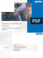 Unidad 3 Empresa y Gestión de Negocios