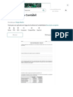 Teste Analista Contábil - PDF - Lucro (Economia) - Imposto de Renda