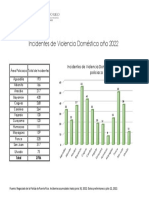 Incidentes de Violencia Doméstica Año 2022