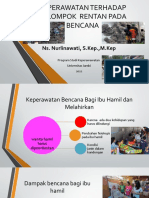 Perawatan Bencana Pada Kelompok - Rentan